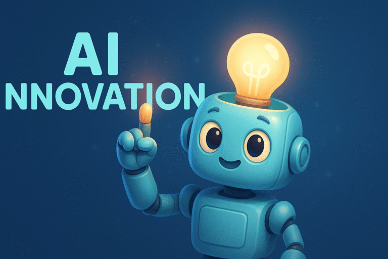 Generative AI potential showcased through futuristic visuals symbolizing innovation, automation, and business transformation.