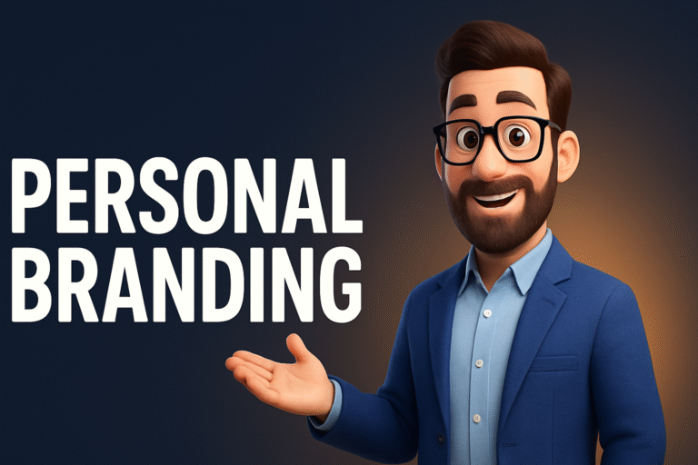 Graphic with bold headline: “Twitter Personal Branding Tips: Boost Your Online Impact!” The design is professional and eye-catching, with modern fonts and a clean layout. It visually represents strategies for building a strong personal brand on Twitter, focusing on growth, influence, and digital presence.